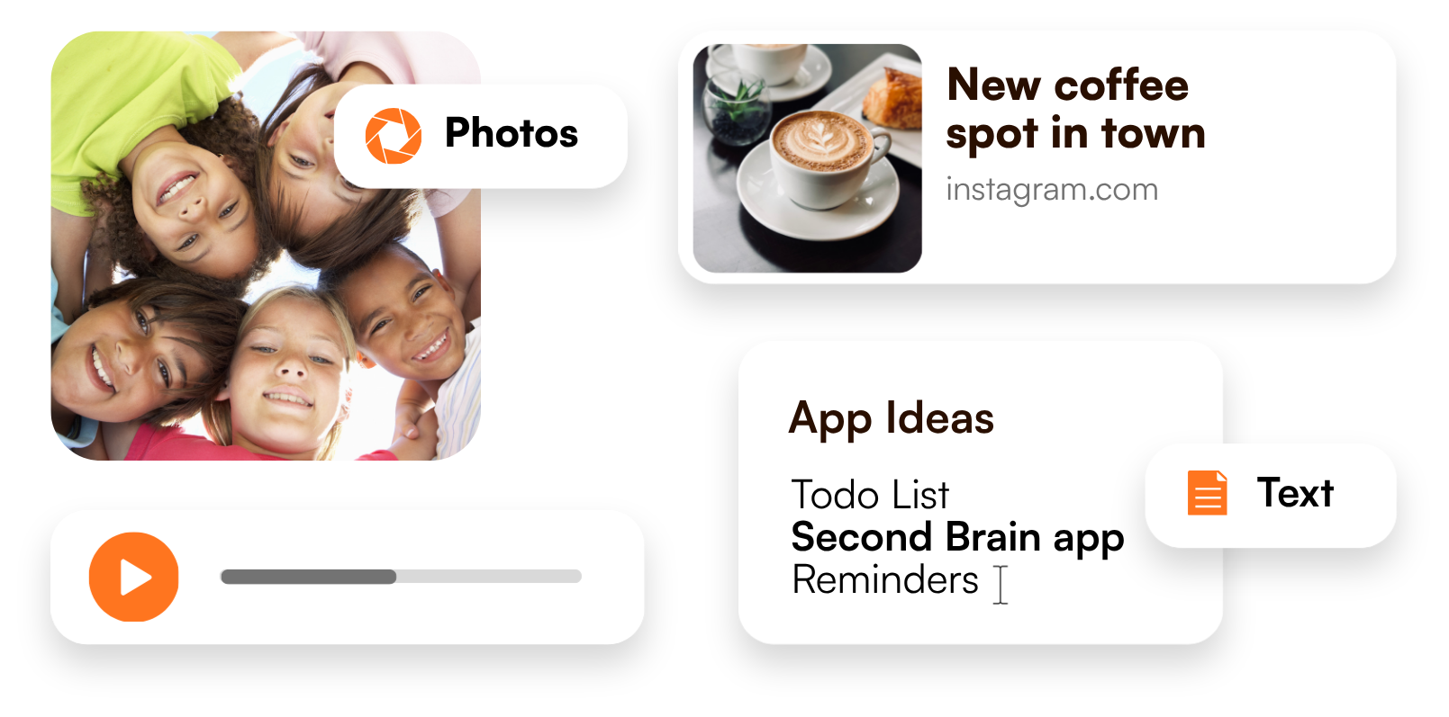 Brain dump UI