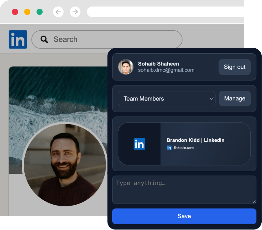 Chrome extension demo